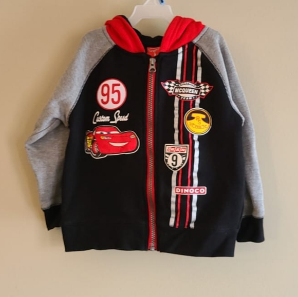 Disney Cars zip up hoodie